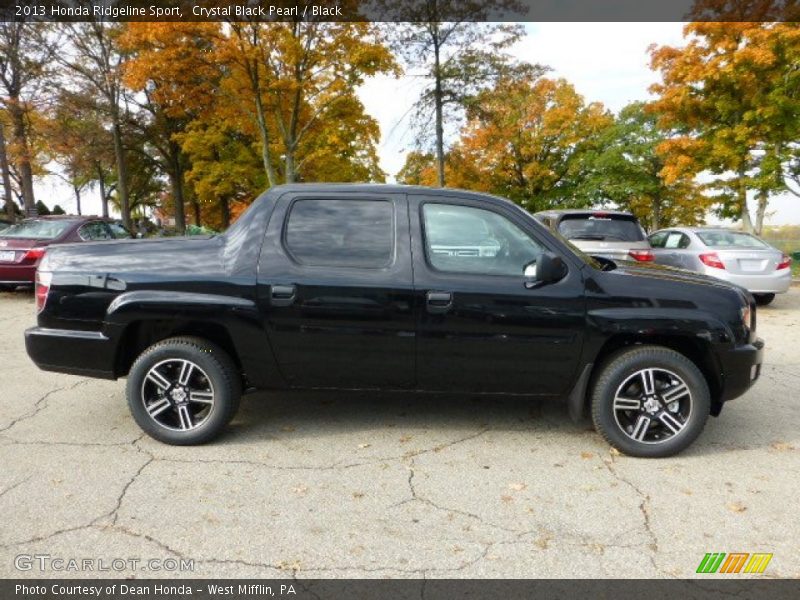  2013 Ridgeline Sport Crystal Black Pearl