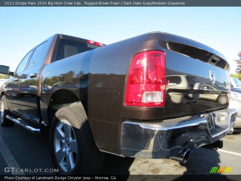 Rugged Brown Pearl / Dark Slate Gray/Medium Graystone 2011 Dodge Ram 1500 Big Horn Crew Cab