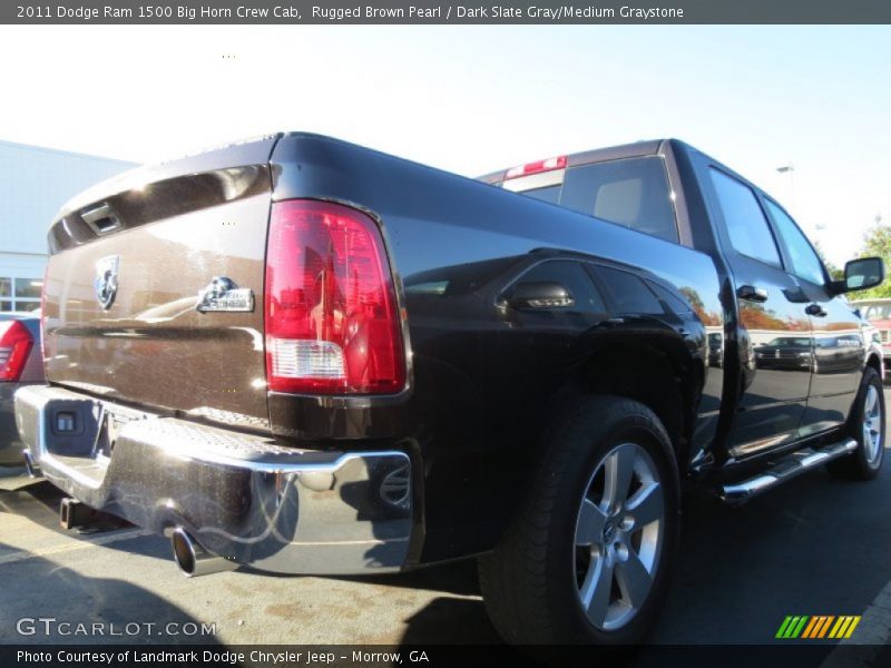 Rugged Brown Pearl / Dark Slate Gray/Medium Graystone 2011 Dodge Ram 1500 Big Horn Crew Cab