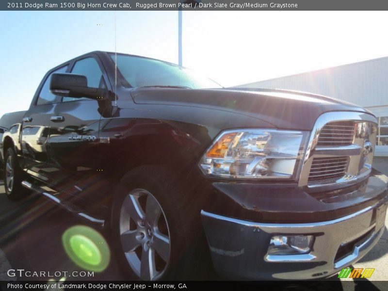 Rugged Brown Pearl / Dark Slate Gray/Medium Graystone 2011 Dodge Ram 1500 Big Horn Crew Cab