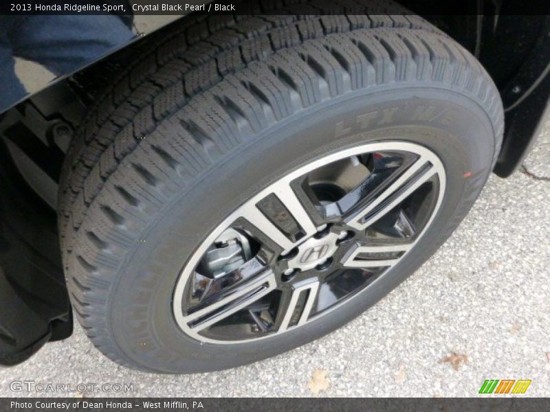 Crystal Black Pearl / Black 2013 Honda Ridgeline Sport