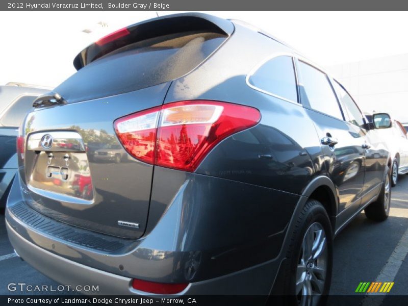 Boulder Gray / Beige 2012 Hyundai Veracruz Limited