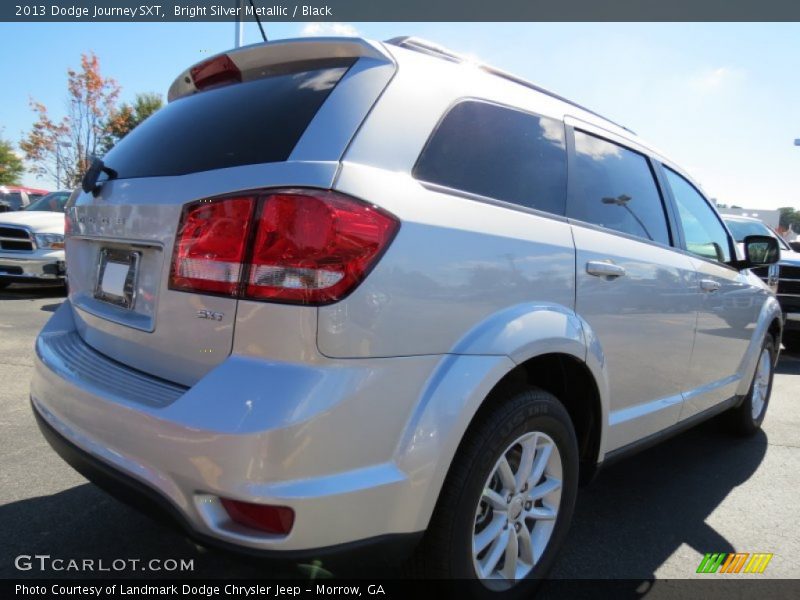 Bright Silver Metallic / Black 2013 Dodge Journey SXT