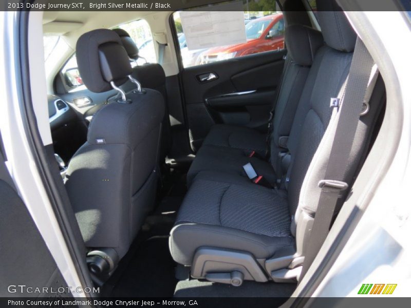 Bright Silver Metallic / Black 2013 Dodge Journey SXT