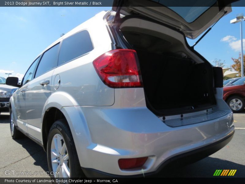 Bright Silver Metallic / Black 2013 Dodge Journey SXT