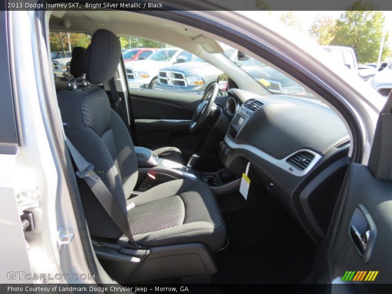 Bright Silver Metallic / Black 2013 Dodge Journey SXT