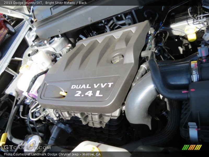 Bright Silver Metallic / Black 2013 Dodge Journey SXT
