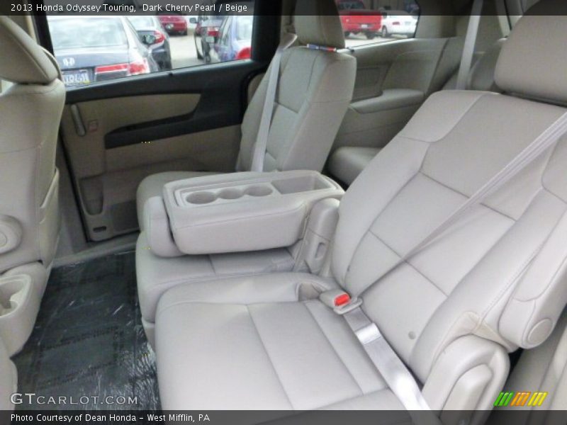 Rear Seat of 2013 Odyssey Touring