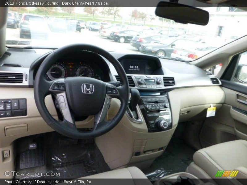 Dashboard of 2013 Odyssey Touring