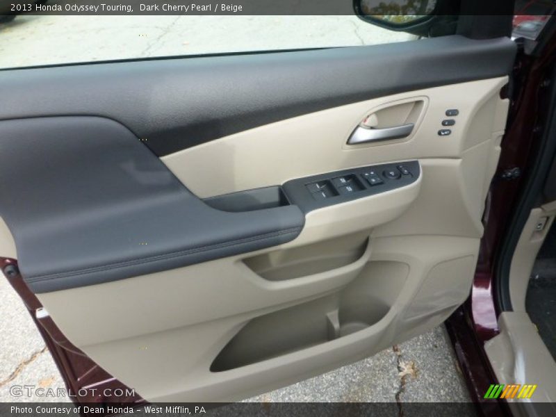 Door Panel of 2013 Odyssey Touring