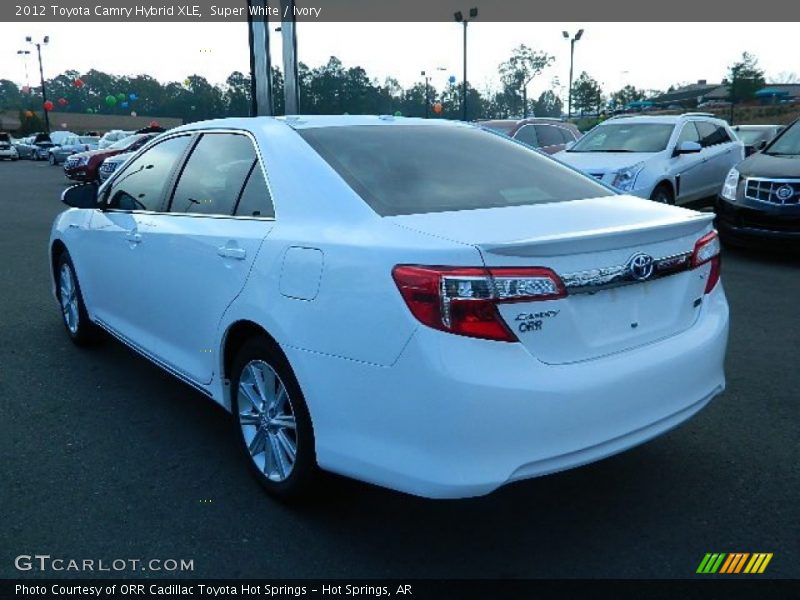 Super White / Ivory 2012 Toyota Camry Hybrid XLE