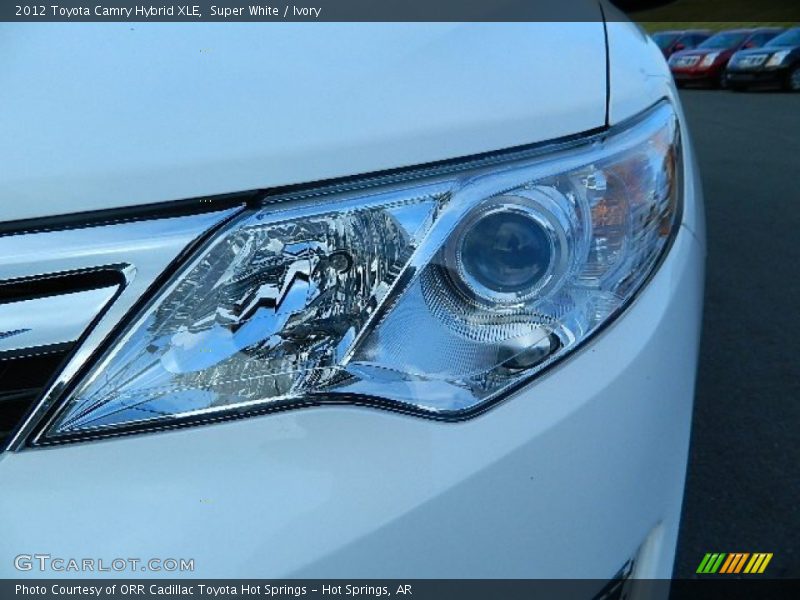 Super White / Ivory 2012 Toyota Camry Hybrid XLE