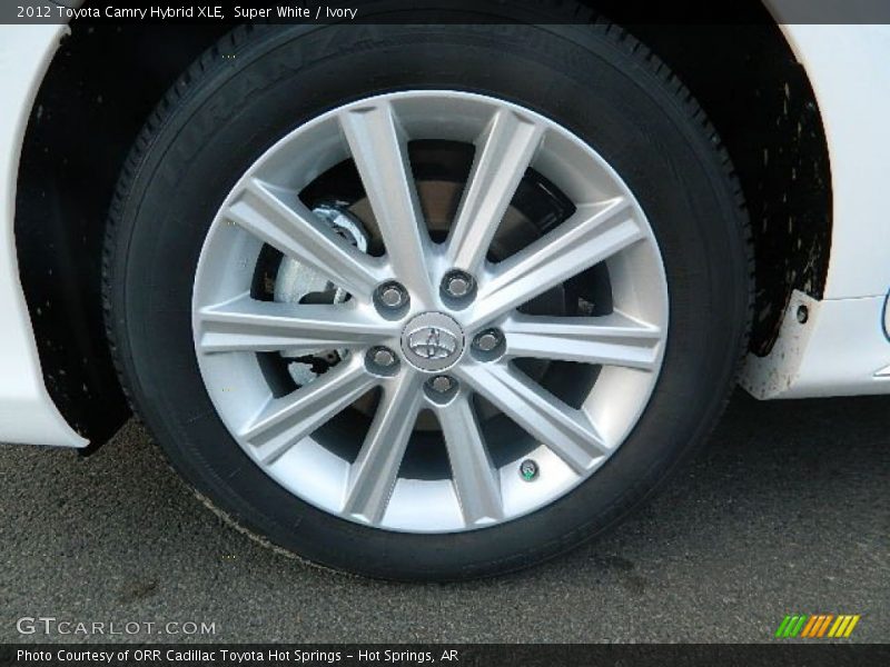 Super White / Ivory 2012 Toyota Camry Hybrid XLE