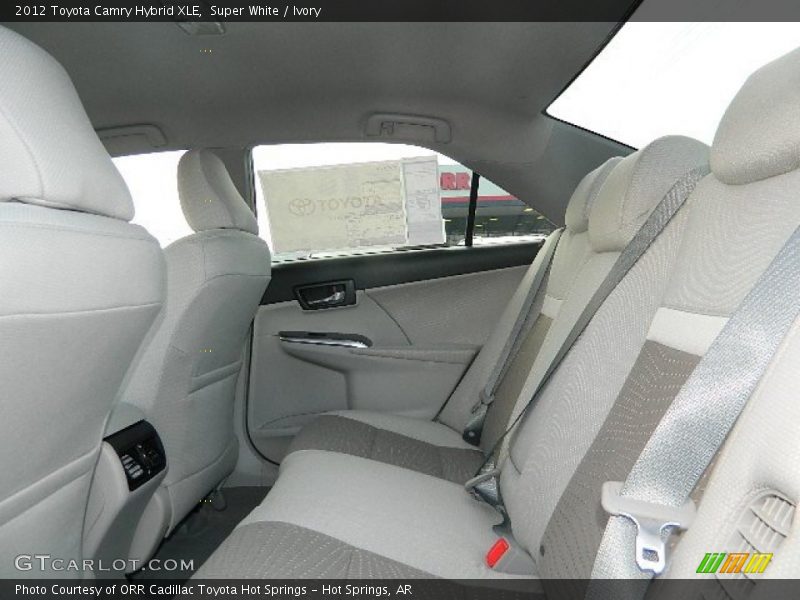 Super White / Ivory 2012 Toyota Camry Hybrid XLE