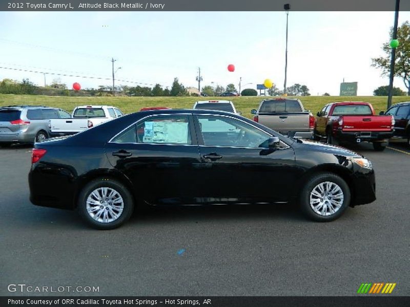 Attitude Black Metallic / Ivory 2012 Toyota Camry L