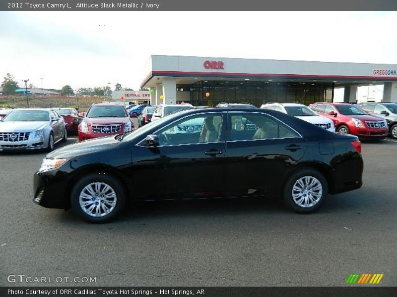 Attitude Black Metallic / Ivory 2012 Toyota Camry L