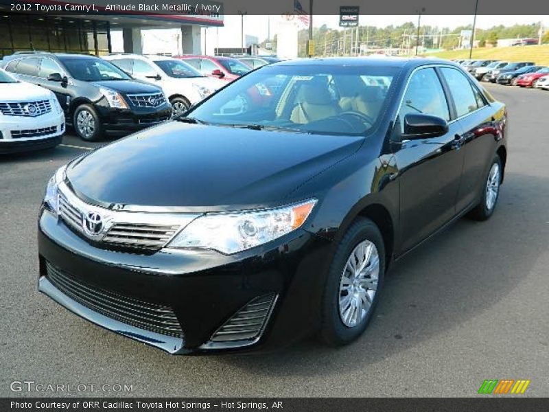 Attitude Black Metallic / Ivory 2012 Toyota Camry L