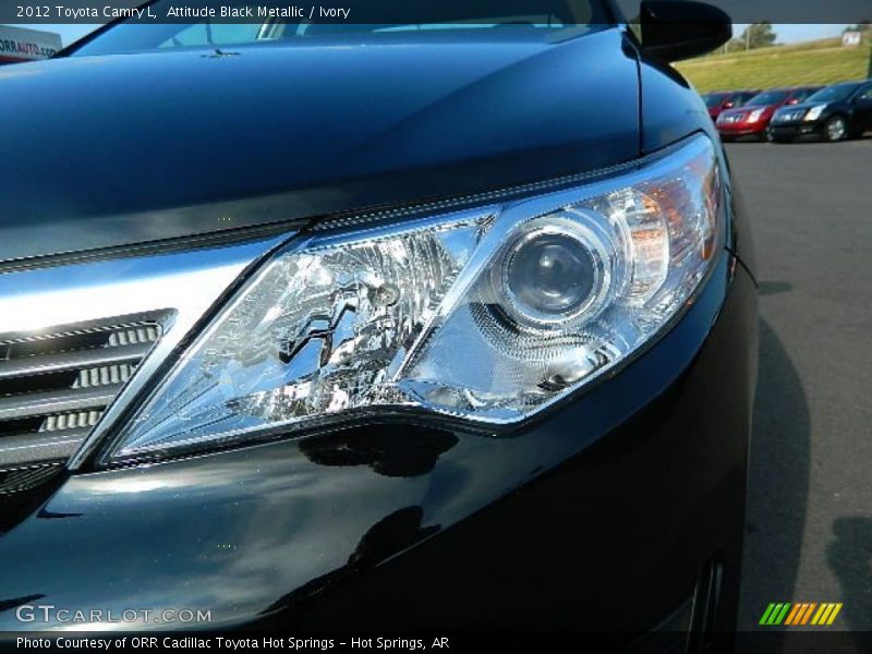 Attitude Black Metallic / Ivory 2012 Toyota Camry L
