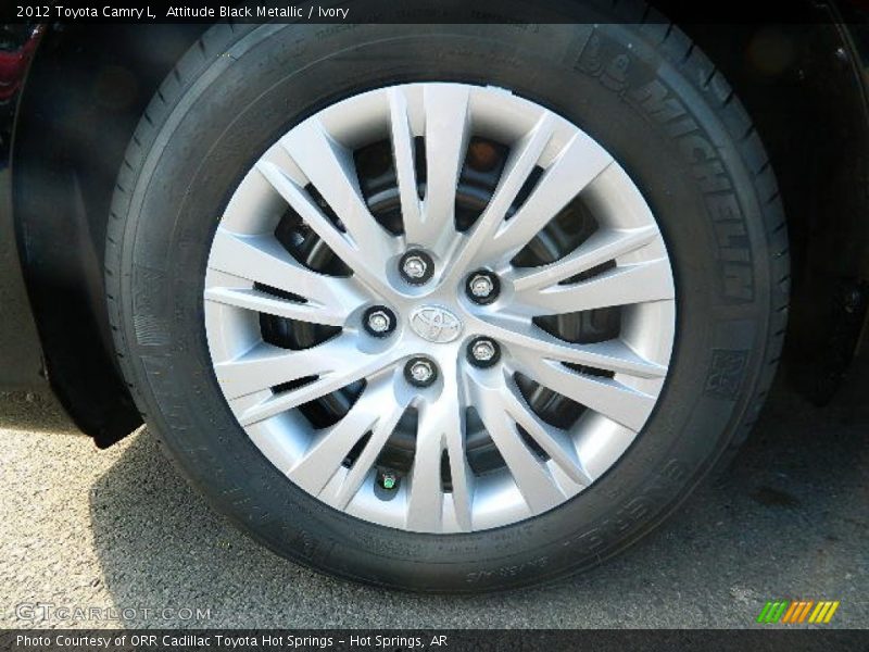 Attitude Black Metallic / Ivory 2012 Toyota Camry L