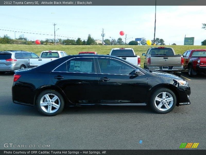 Attitude Black Metallic / Black/Ash 2012 Toyota Camry SE