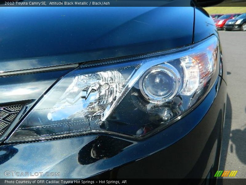 Attitude Black Metallic / Black/Ash 2012 Toyota Camry SE