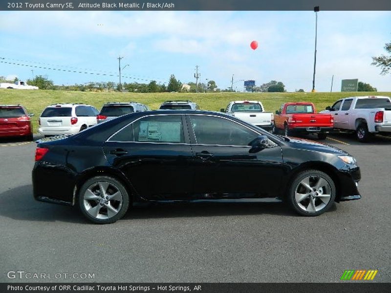 Attitude Black Metallic / Black/Ash 2012 Toyota Camry SE