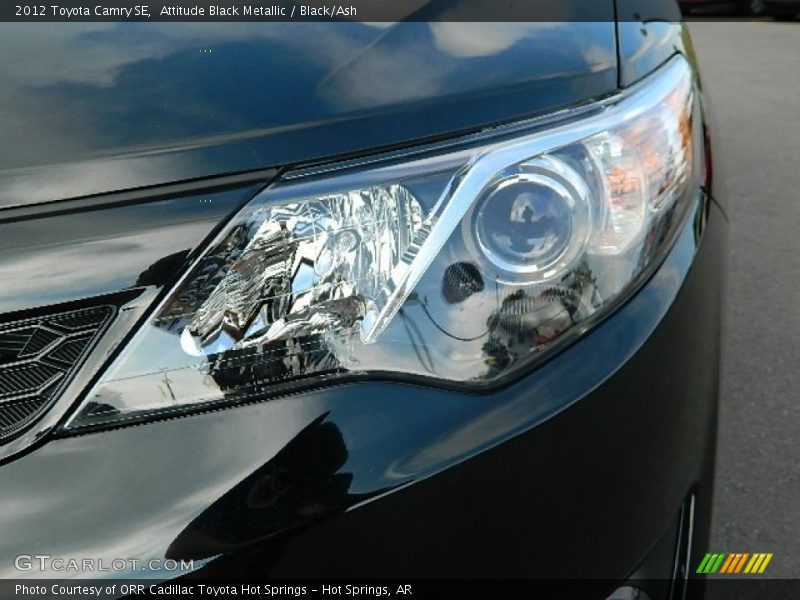 Attitude Black Metallic / Black/Ash 2012 Toyota Camry SE