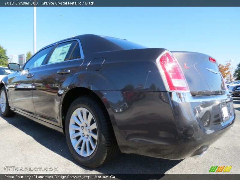 Granite Crystal Metallic / Black 2013 Chrysler 300