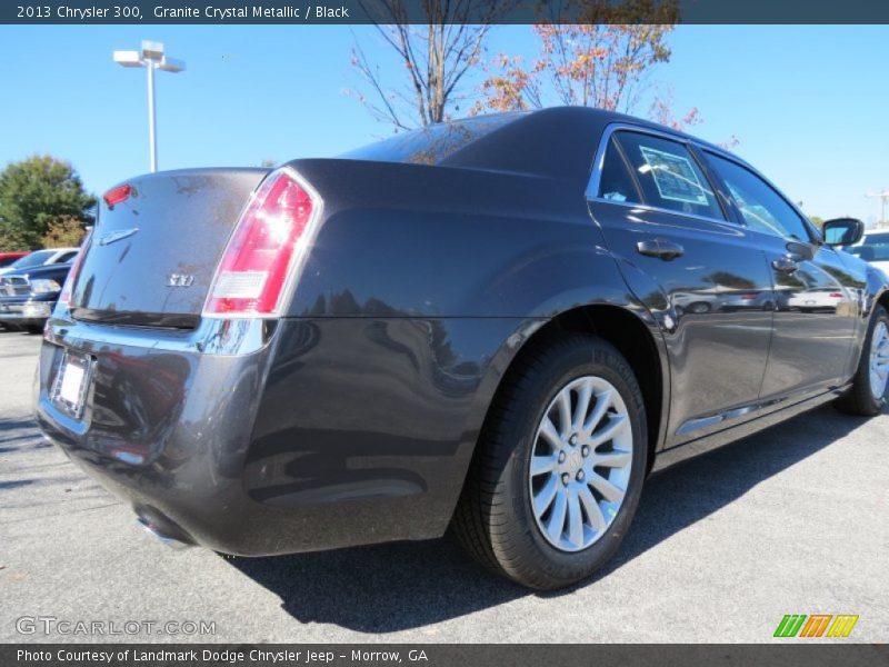 Granite Crystal Metallic / Black 2013 Chrysler 300