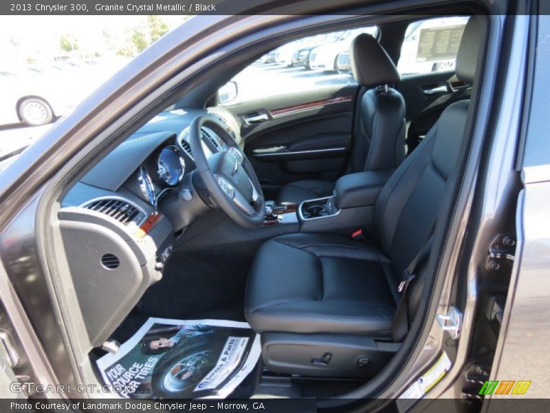 Granite Crystal Metallic / Black 2013 Chrysler 300