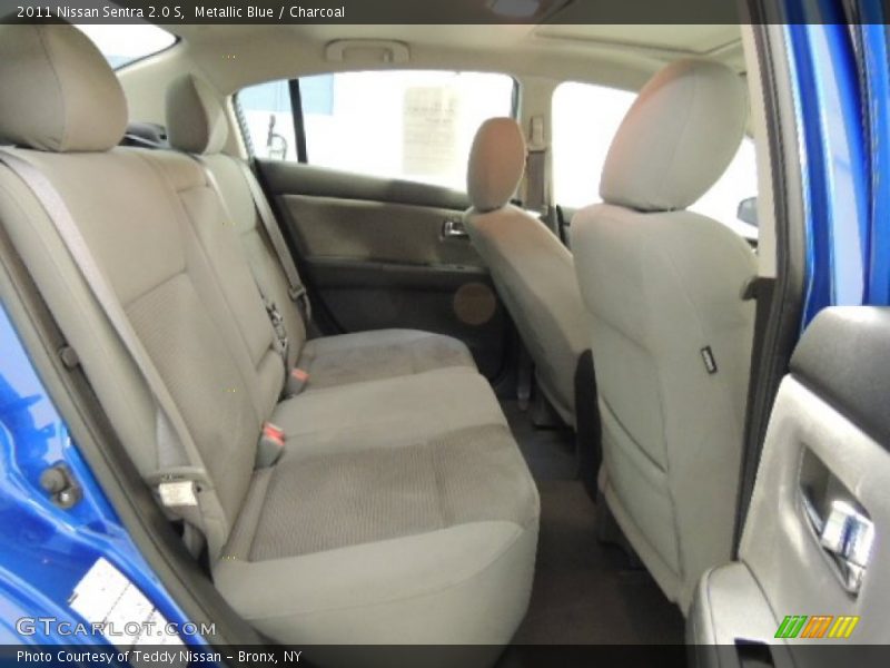 Metallic Blue / Charcoal 2011 Nissan Sentra 2.0 S