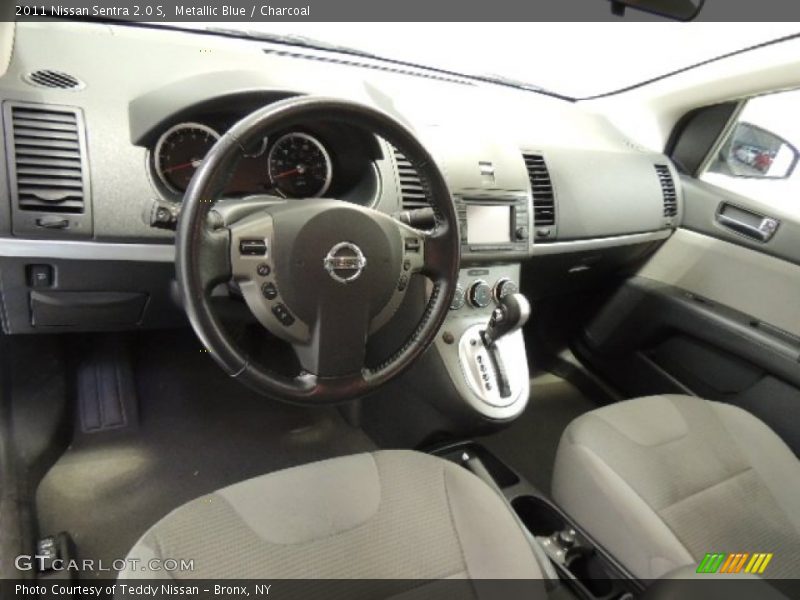 Metallic Blue / Charcoal 2011 Nissan Sentra 2.0 S
