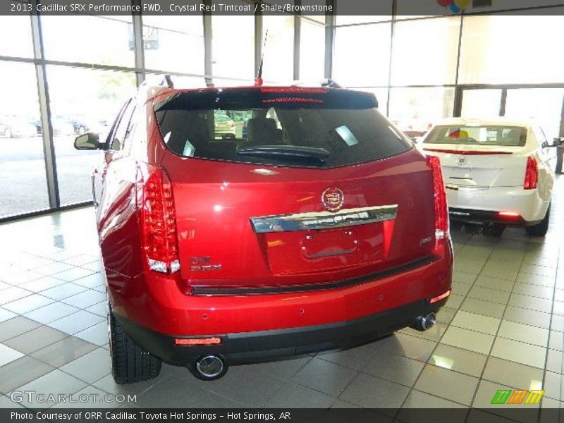 Crystal Red Tintcoat / Shale/Brownstone 2013 Cadillac SRX Performance FWD