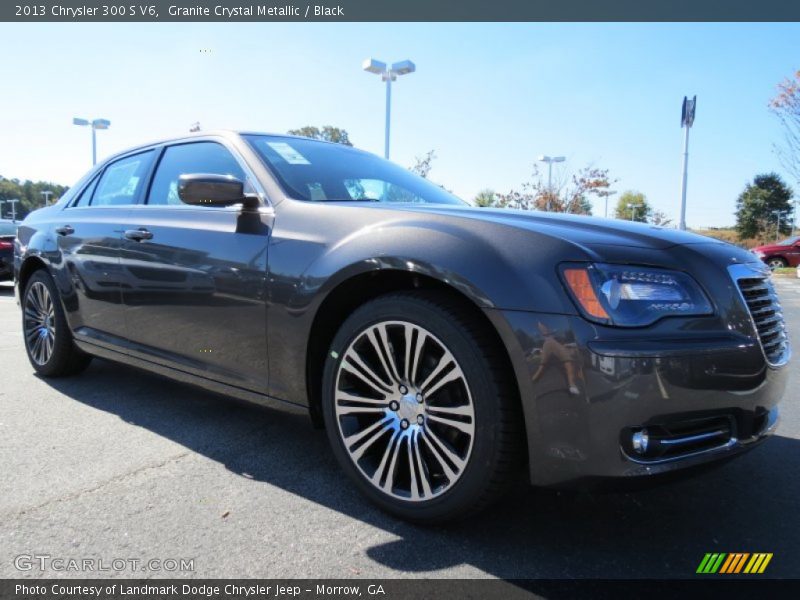 Granite Crystal Metallic / Black 2013 Chrysler 300 S V6