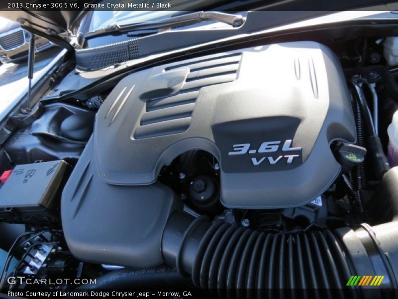 Granite Crystal Metallic / Black 2013 Chrysler 300 S V6