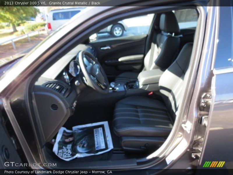 Granite Crystal Metallic / Black 2013 Chrysler 300 S V6