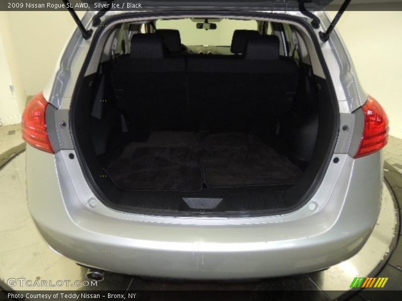 Silver Ice / Black 2009 Nissan Rogue SL AWD