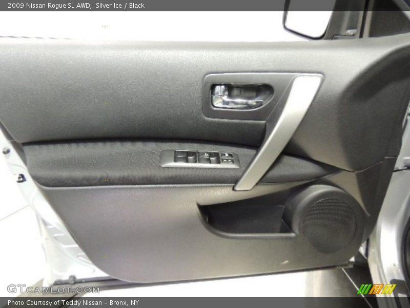 Silver Ice / Black 2009 Nissan Rogue SL AWD