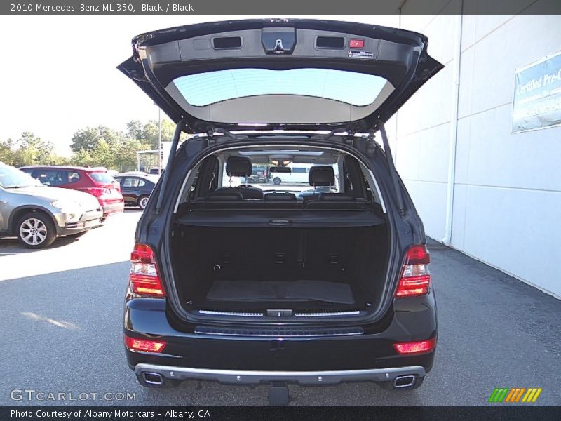 Black / Black 2010 Mercedes-Benz ML 350