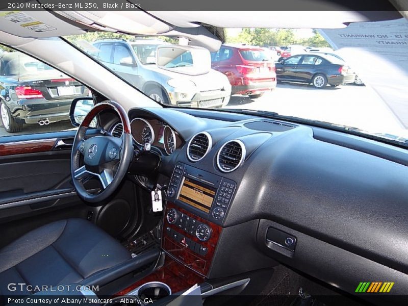 Black / Black 2010 Mercedes-Benz ML 350