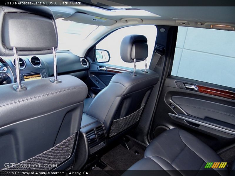 Black / Black 2010 Mercedes-Benz ML 350
