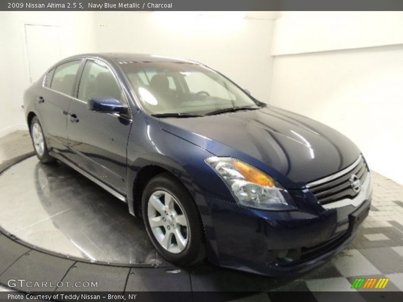 Navy Blue Metallic / Charcoal 2009 Nissan Altima 2.5 S