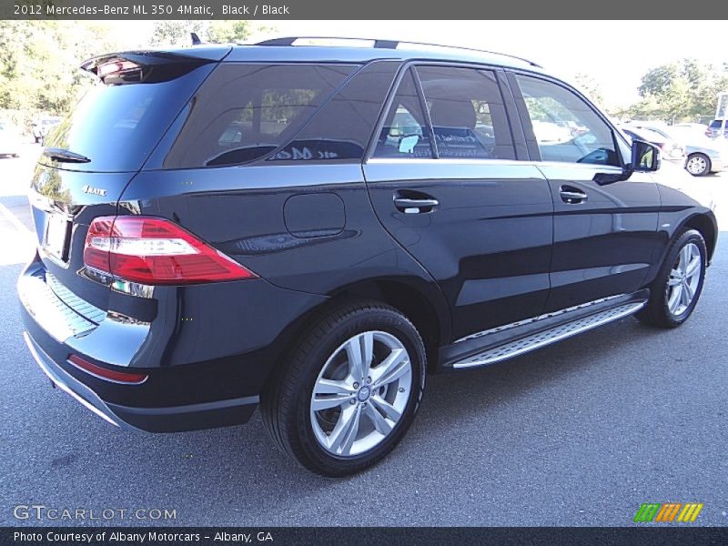 Black / Black 2012 Mercedes-Benz ML 350 4Matic