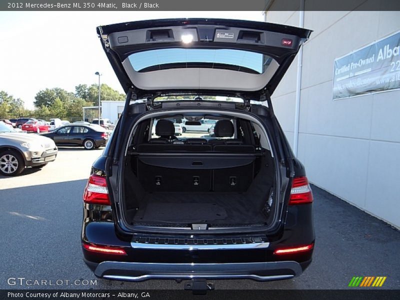 Black / Black 2012 Mercedes-Benz ML 350 4Matic