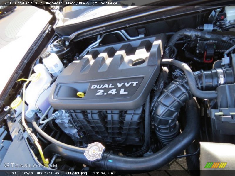 Black / Black/Light Frost Beige 2013 Chrysler 200 Touring Sedan