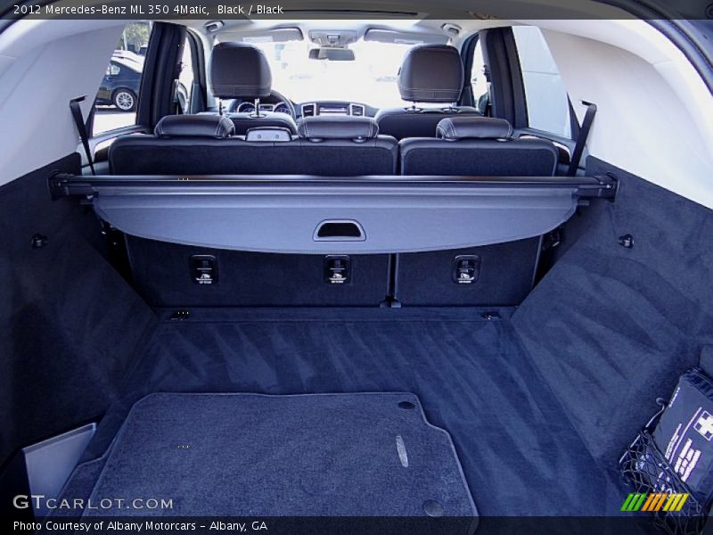 Black / Black 2012 Mercedes-Benz ML 350 4Matic