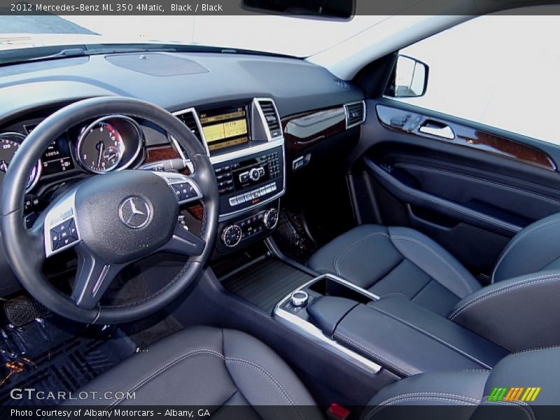 Black / Black 2012 Mercedes-Benz ML 350 4Matic