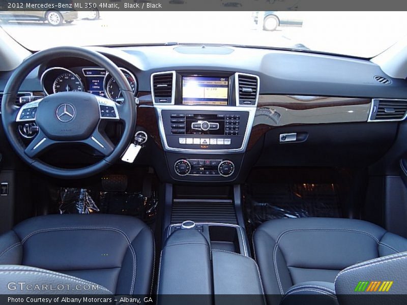 Black / Black 2012 Mercedes-Benz ML 350 4Matic