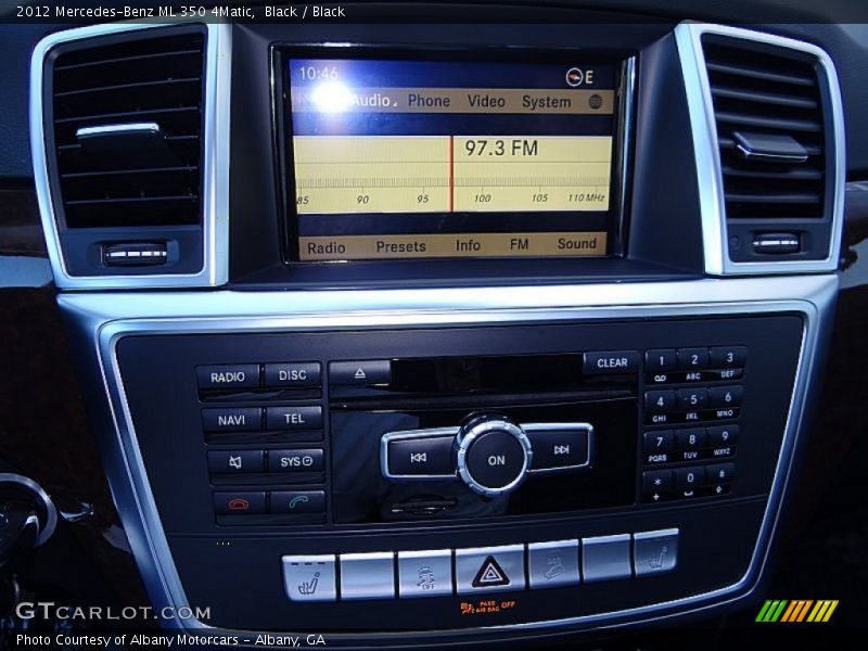Black / Black 2012 Mercedes-Benz ML 350 4Matic