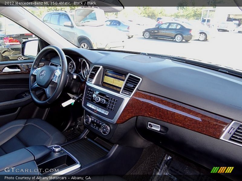 Black / Black 2012 Mercedes-Benz ML 350 4Matic